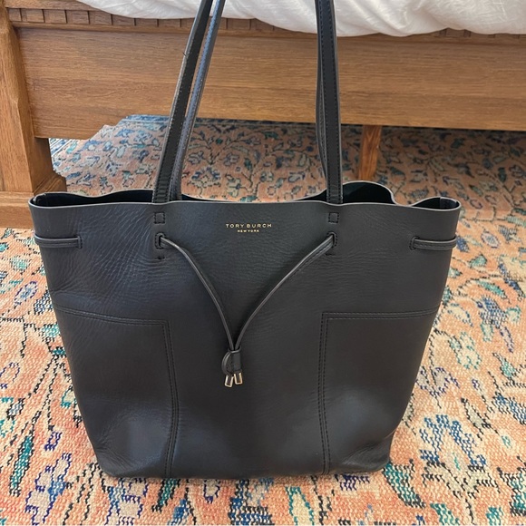 Tory Burch Black Tote Bag - Picture 1 of 3
